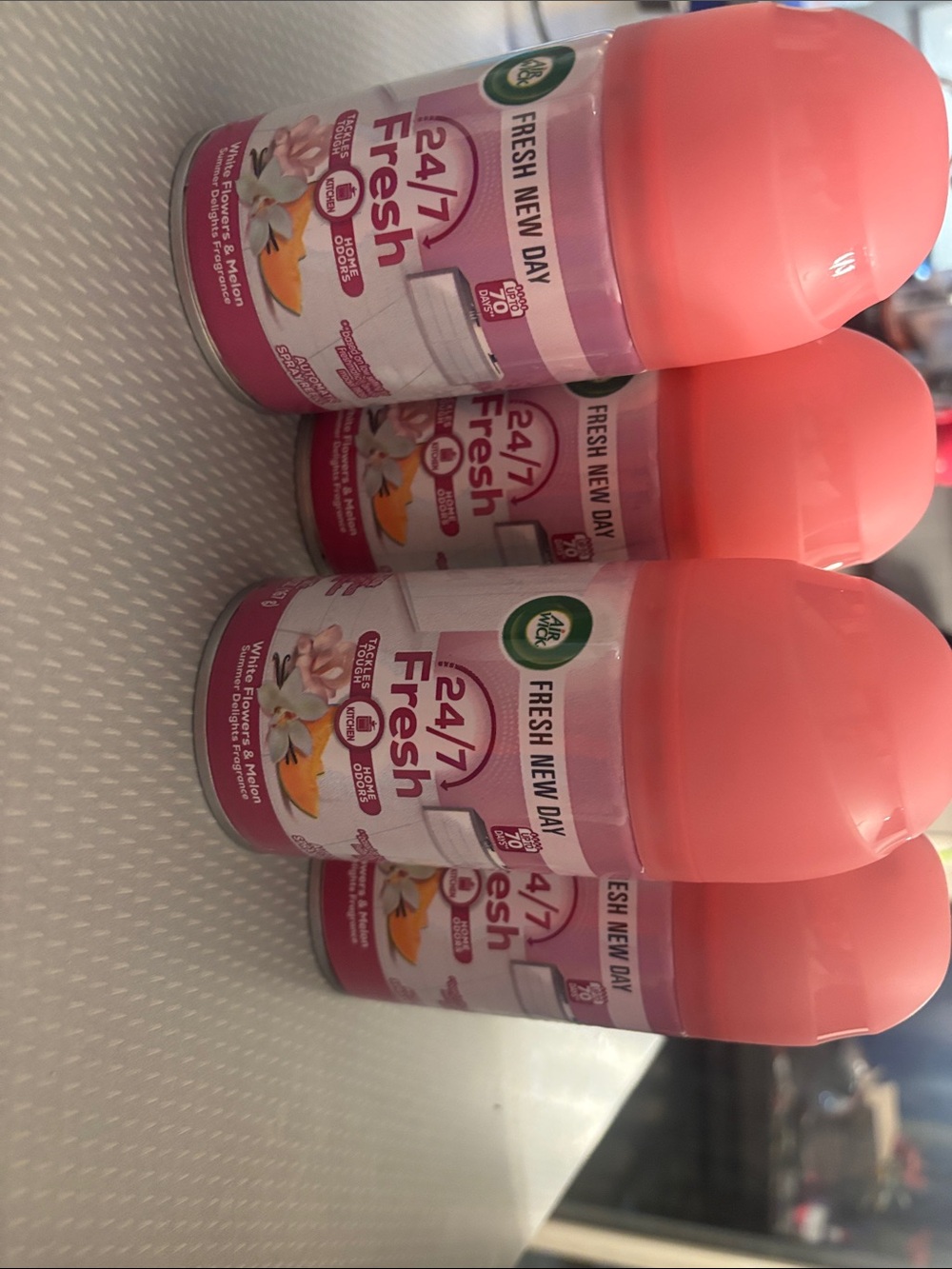 Air Wick 24/7 fresh automatic spray refill Lot 4